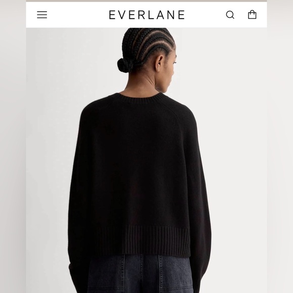 Everlane The Boxy crew in cashmere - Picture 2 of 7